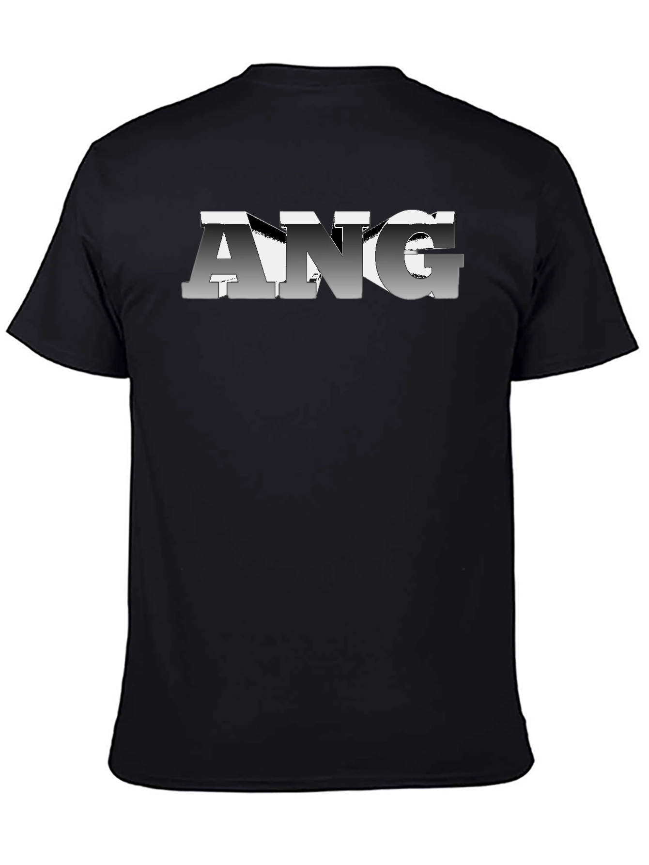 ANG Graphic Black T-Shirt