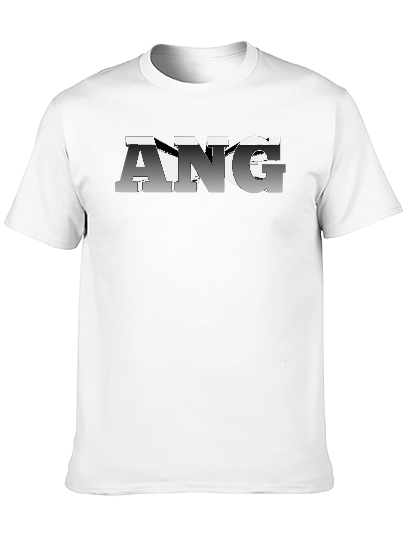 ANG Graphic Black T-Shirt