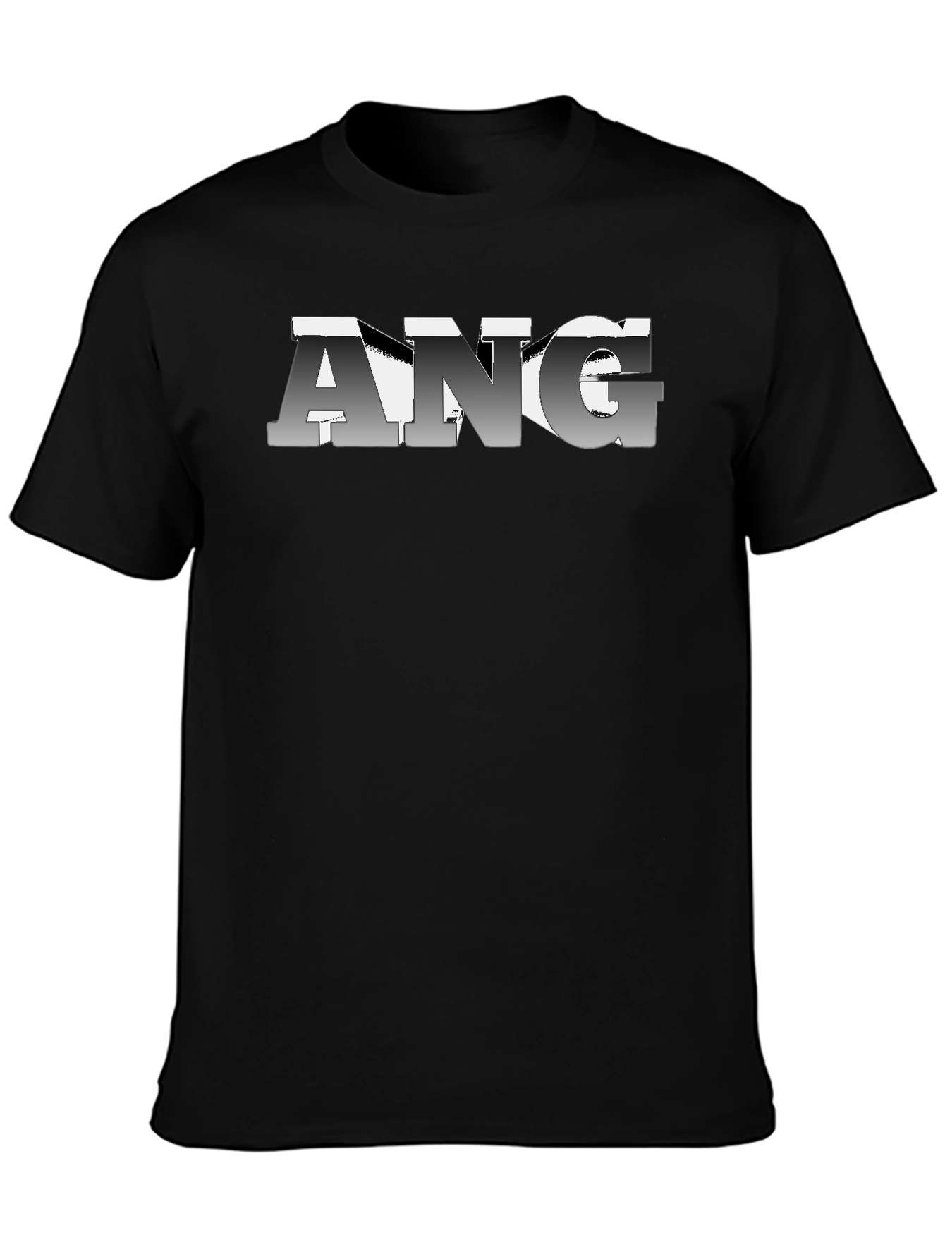 ANG Graphic Black T-Shirt