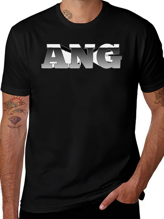 ANG Graphic Black T-Shirt