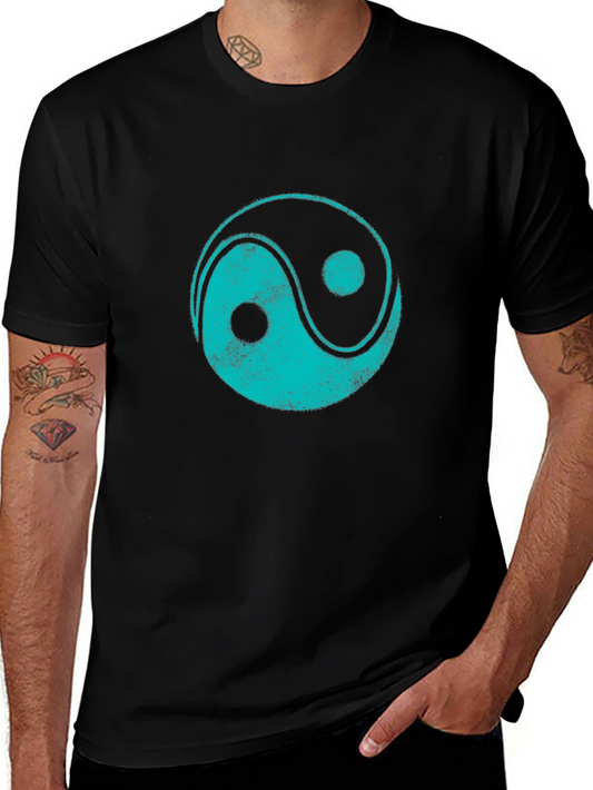 Yin Yang Graphic Tee - Black T-Shirt