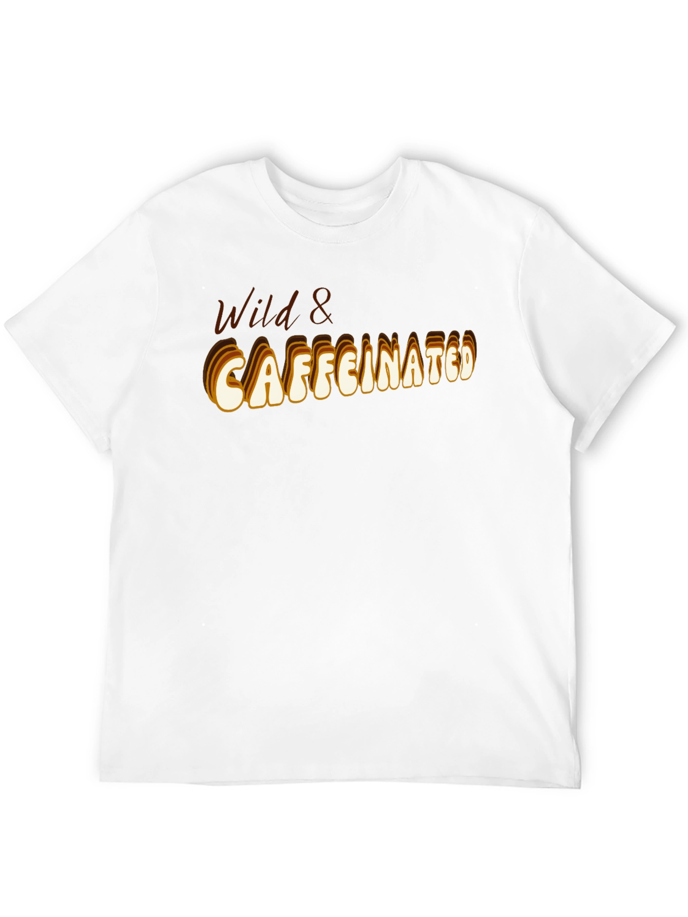 Wild & Caffeinated Black T-Shirt