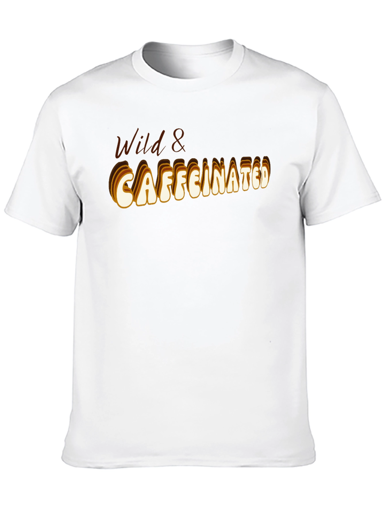 Wild & Caffeinated Black T-Shirt