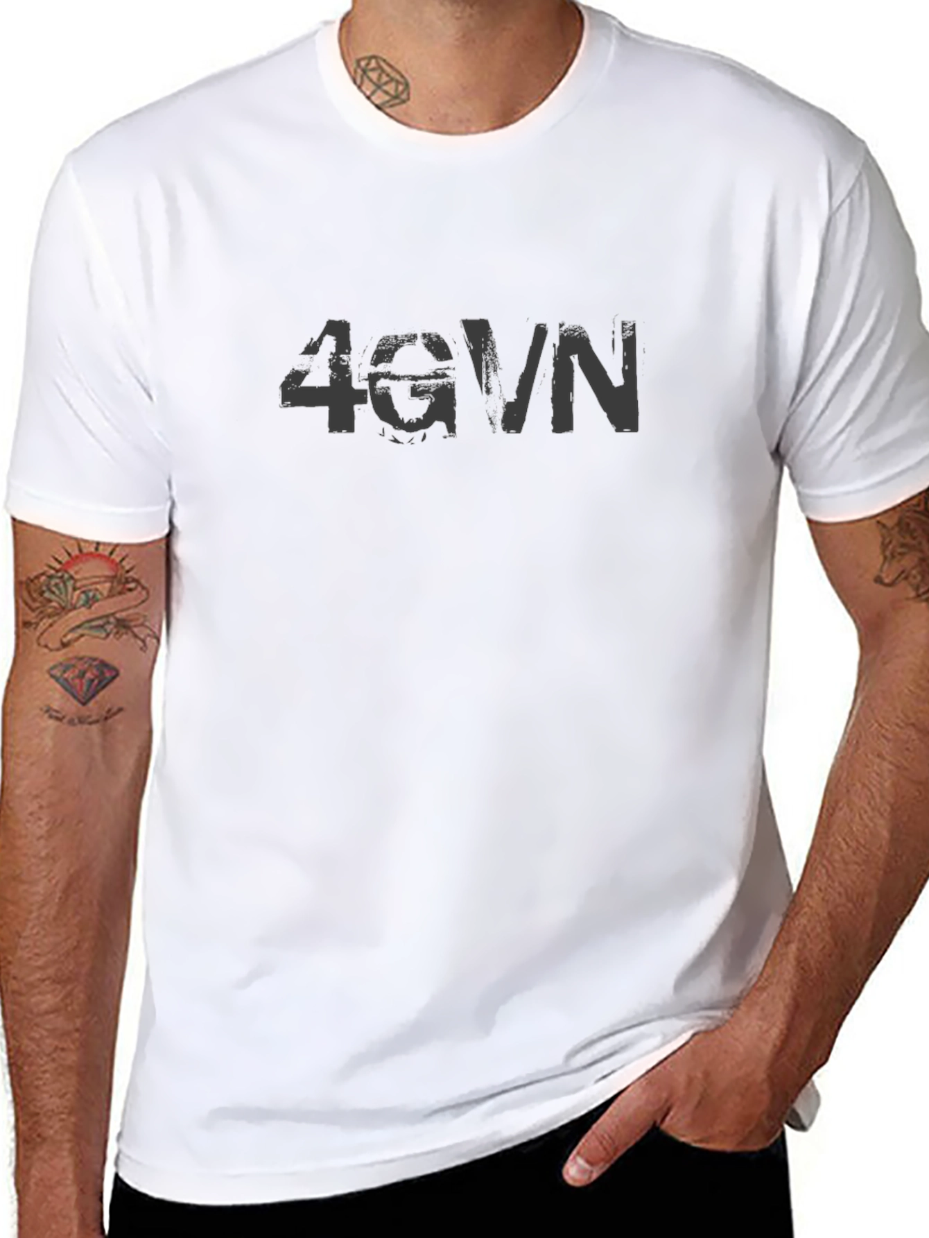 4GVN Graphic Tee - Urban Style