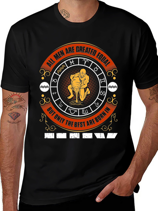 Aquarius Zodiac Birthday T-Shirt