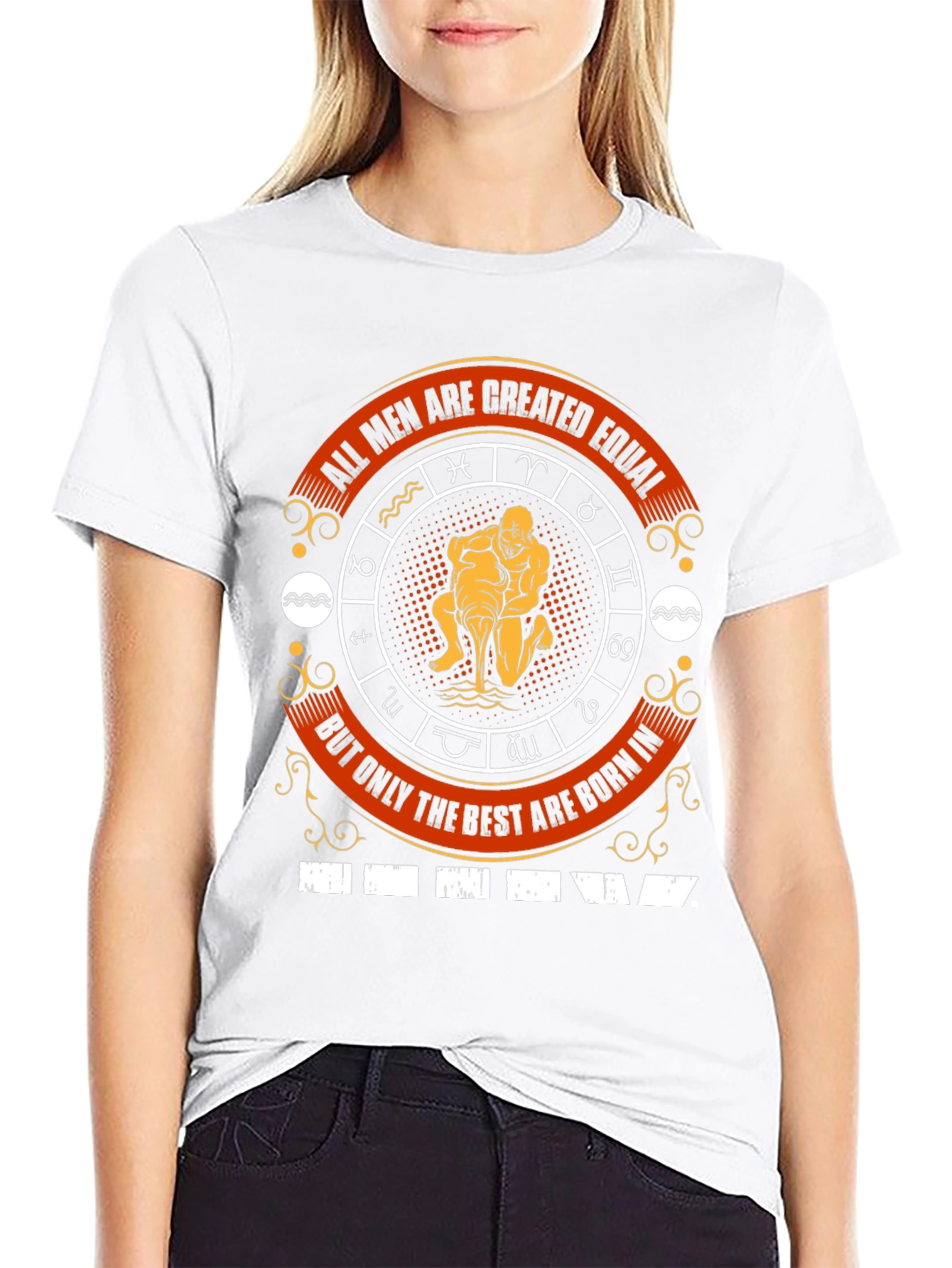 Aquarius Zodiac Birthday T-Shirt