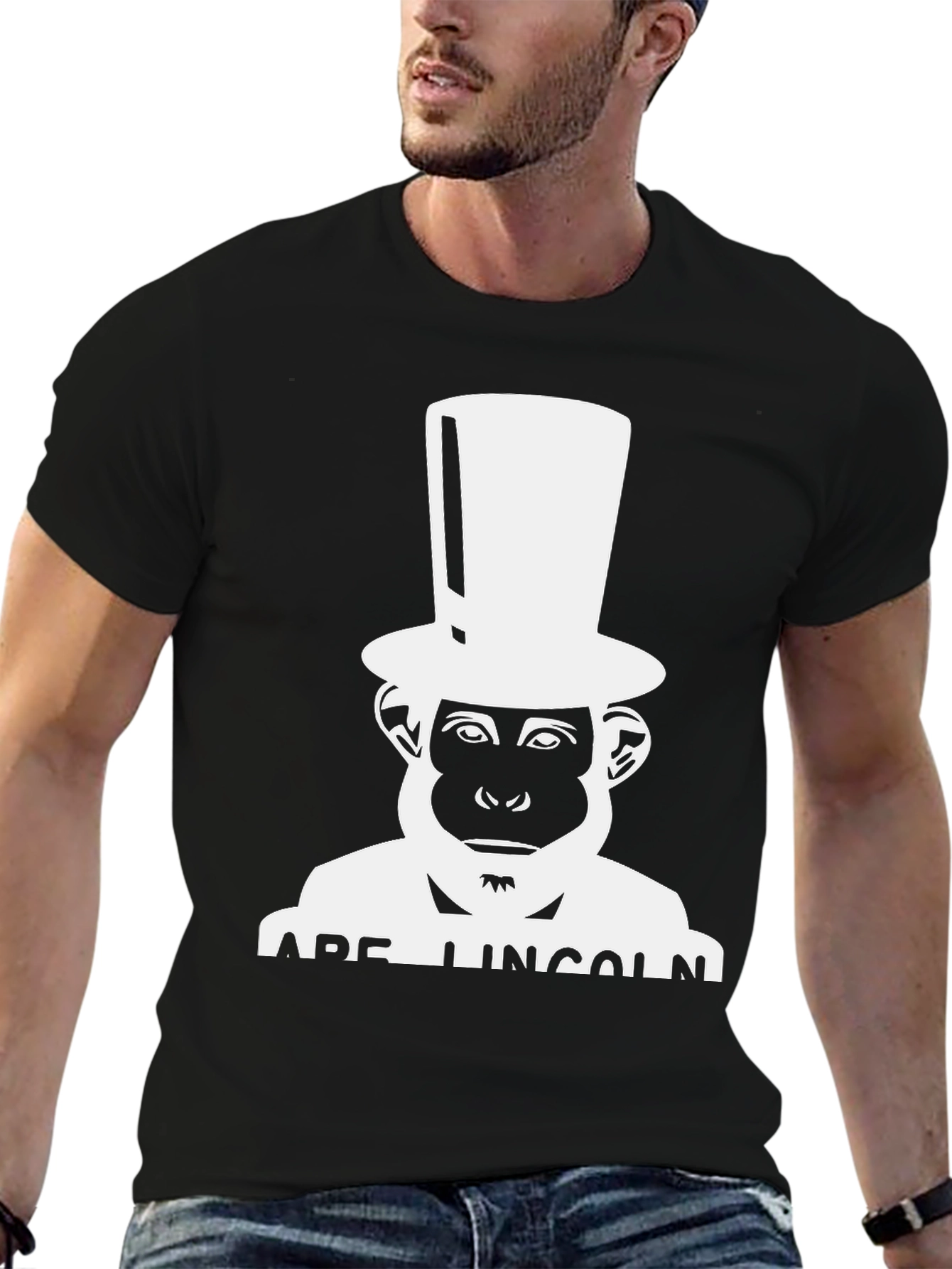 Ape Lincoln Funny T-Shirt