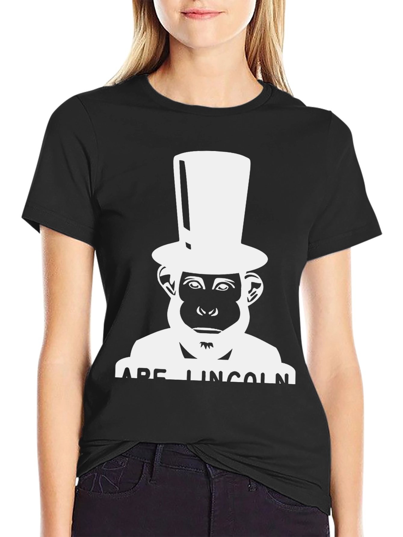 Ape Lincoln Funny T-Shirt