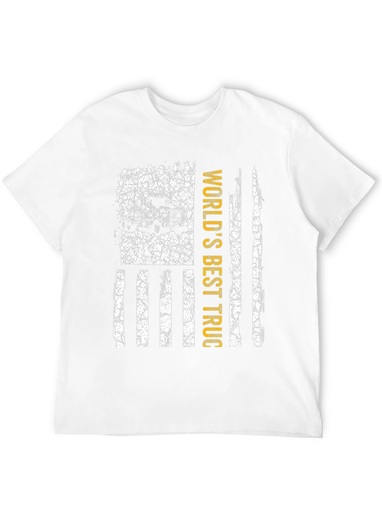 Worlds Best Trucker Graphic Tee