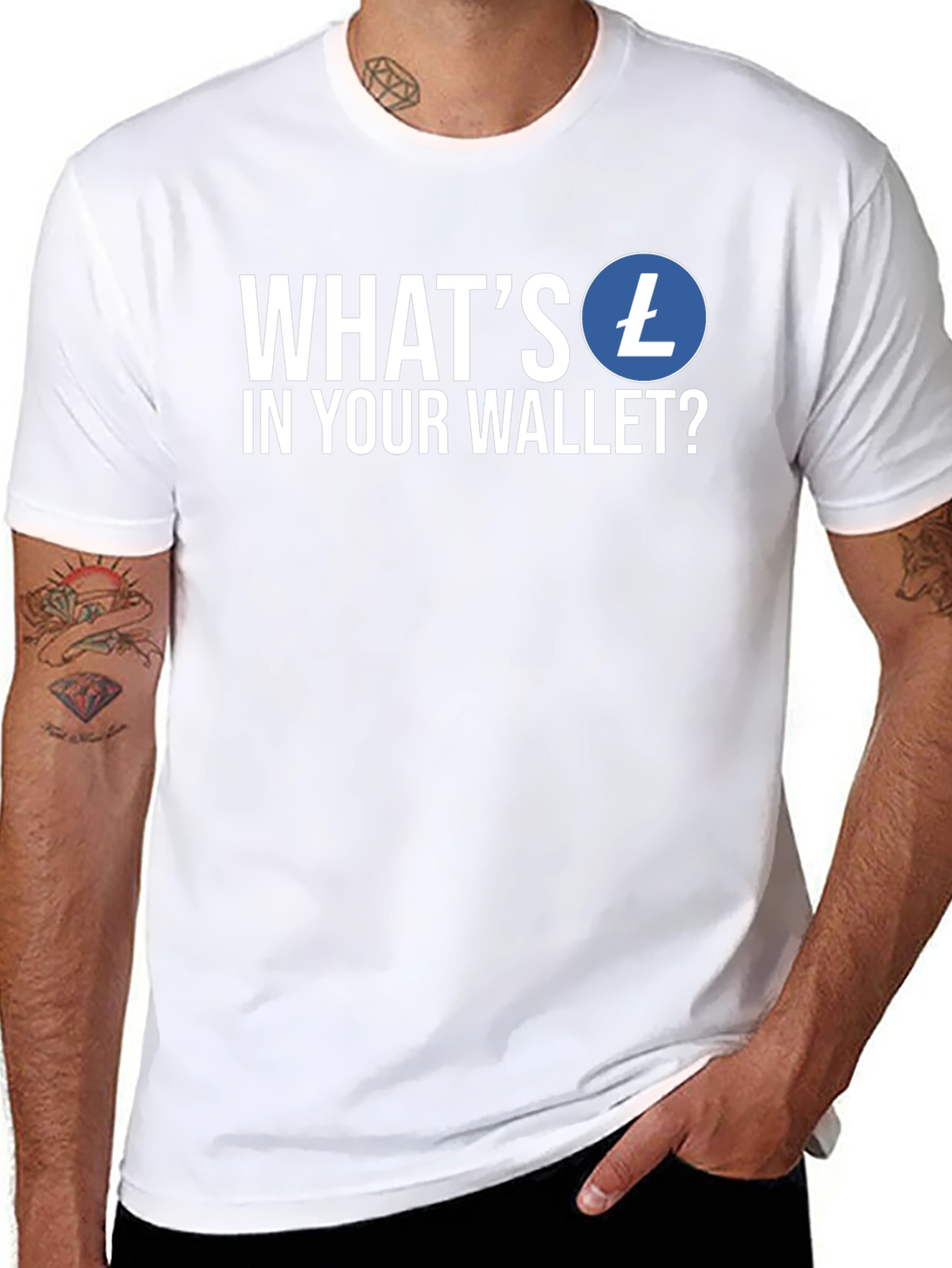Whats in Your Wallet? Litecoin Crypto T-Shirt