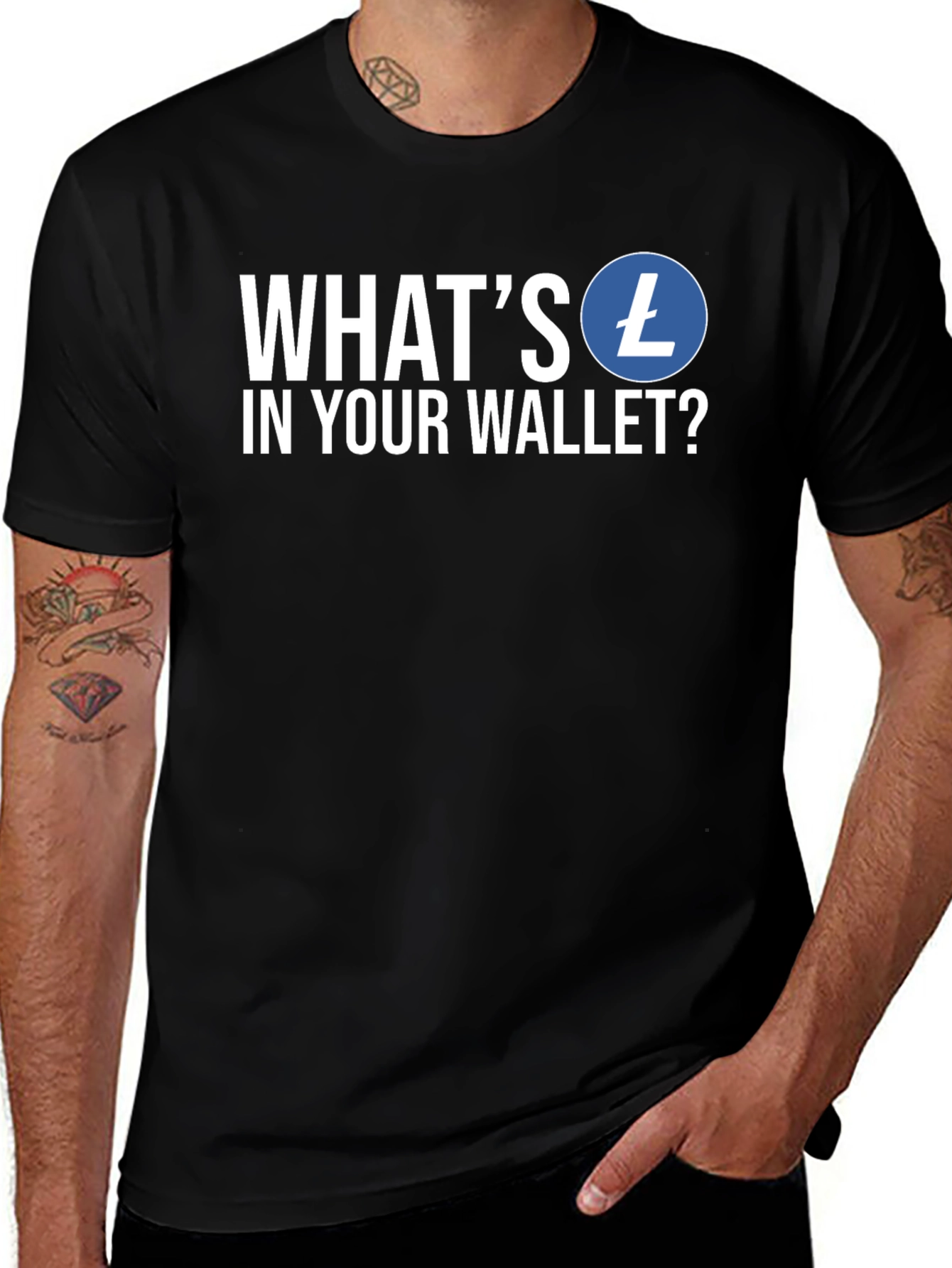 Whats in Your Wallet? Litecoin Crypto T-Shirt