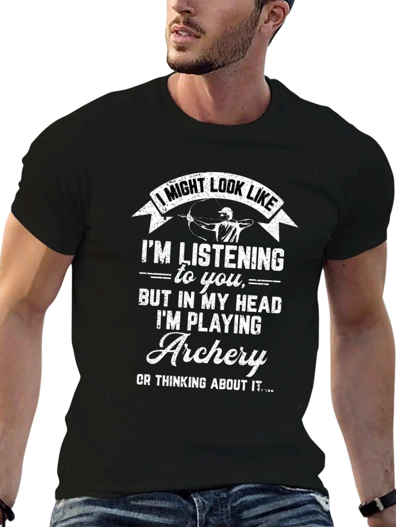 Archery T-Shirt - In My Head Im Playing Archery