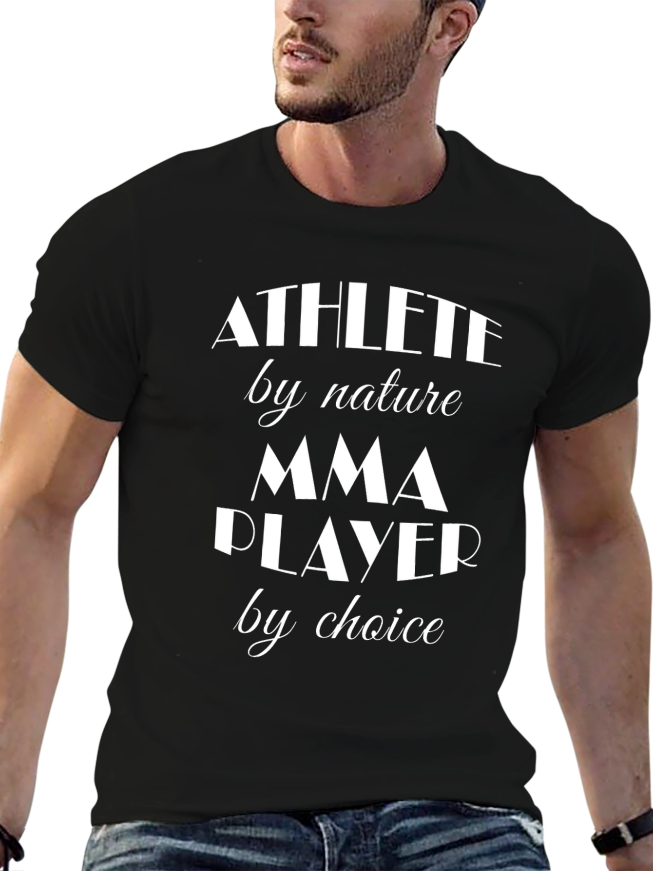 Athlete by Nature MMA Player T-Shirt