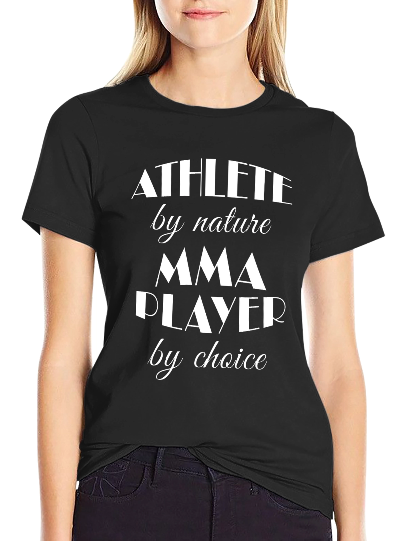 Athlete by Nature MMA Player T-Shirt