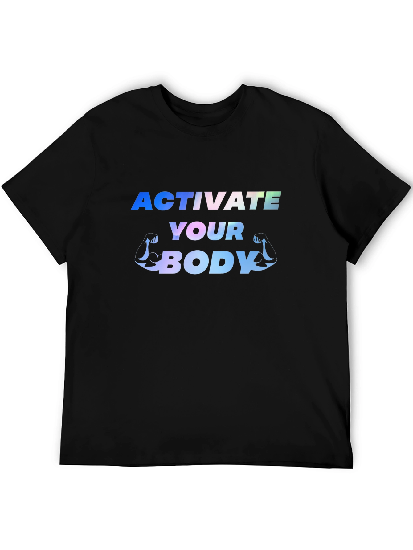 Activate Your Body Black Graphic Tee