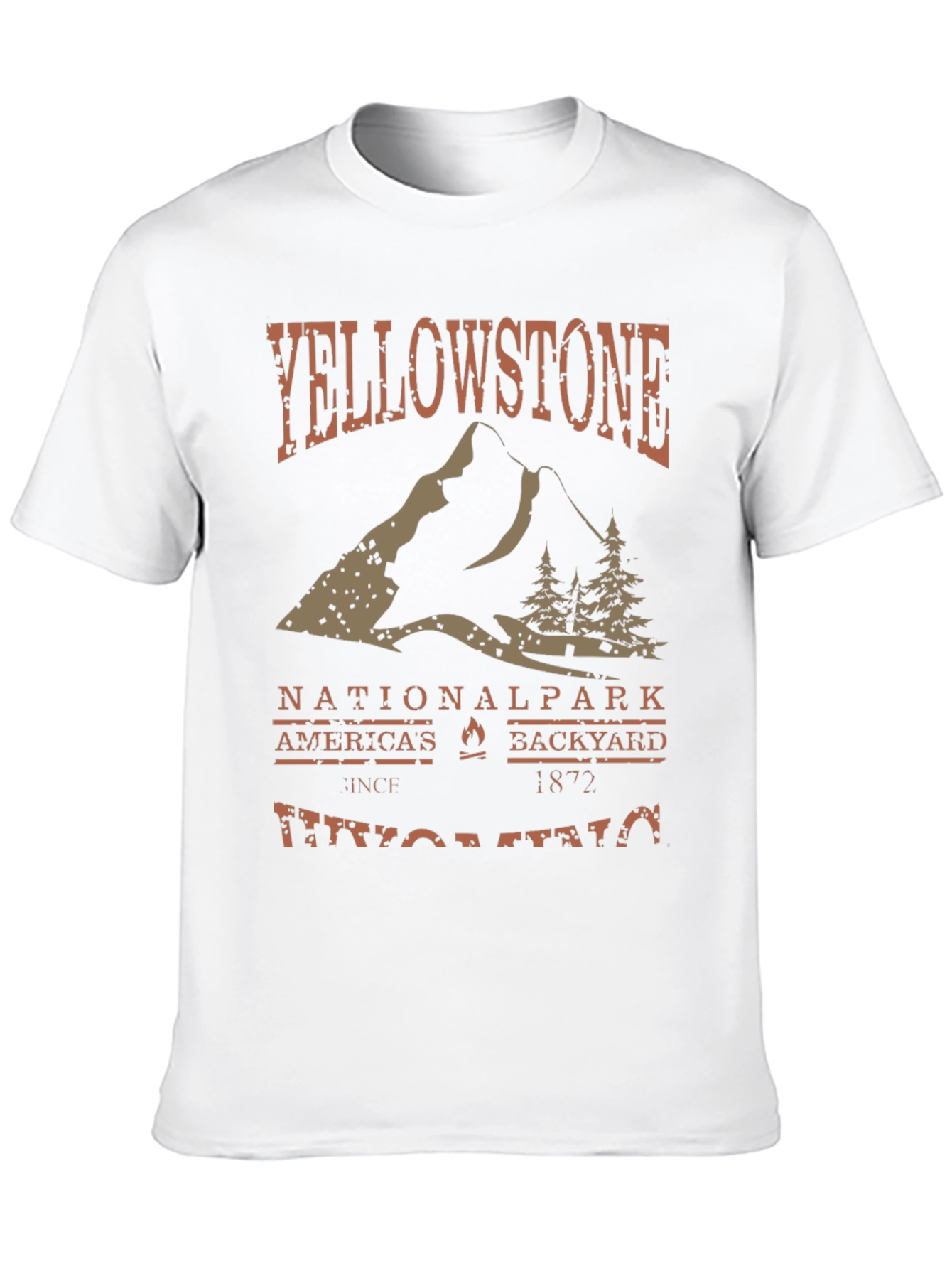 Yellowstone National Park Graphic T-Shirt