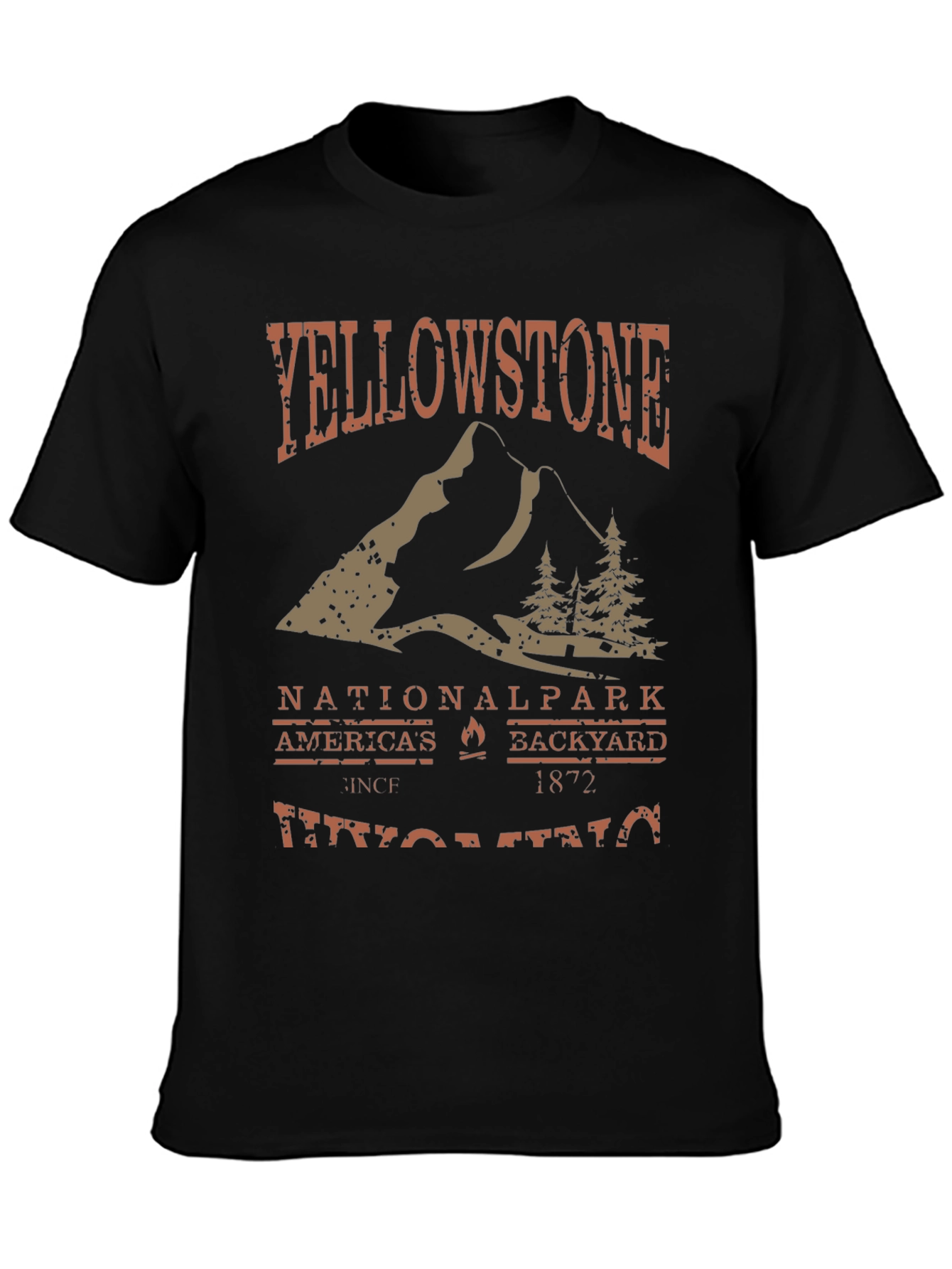 Yellowstone National Park Graphic T-Shirt