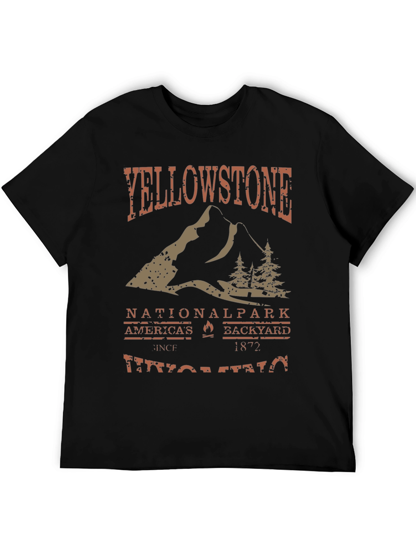 Yellowstone National Park Graphic T-Shirt