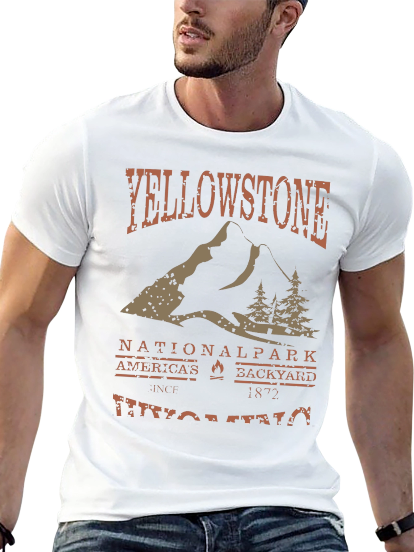 Yellowstone National Park Graphic T-Shirt