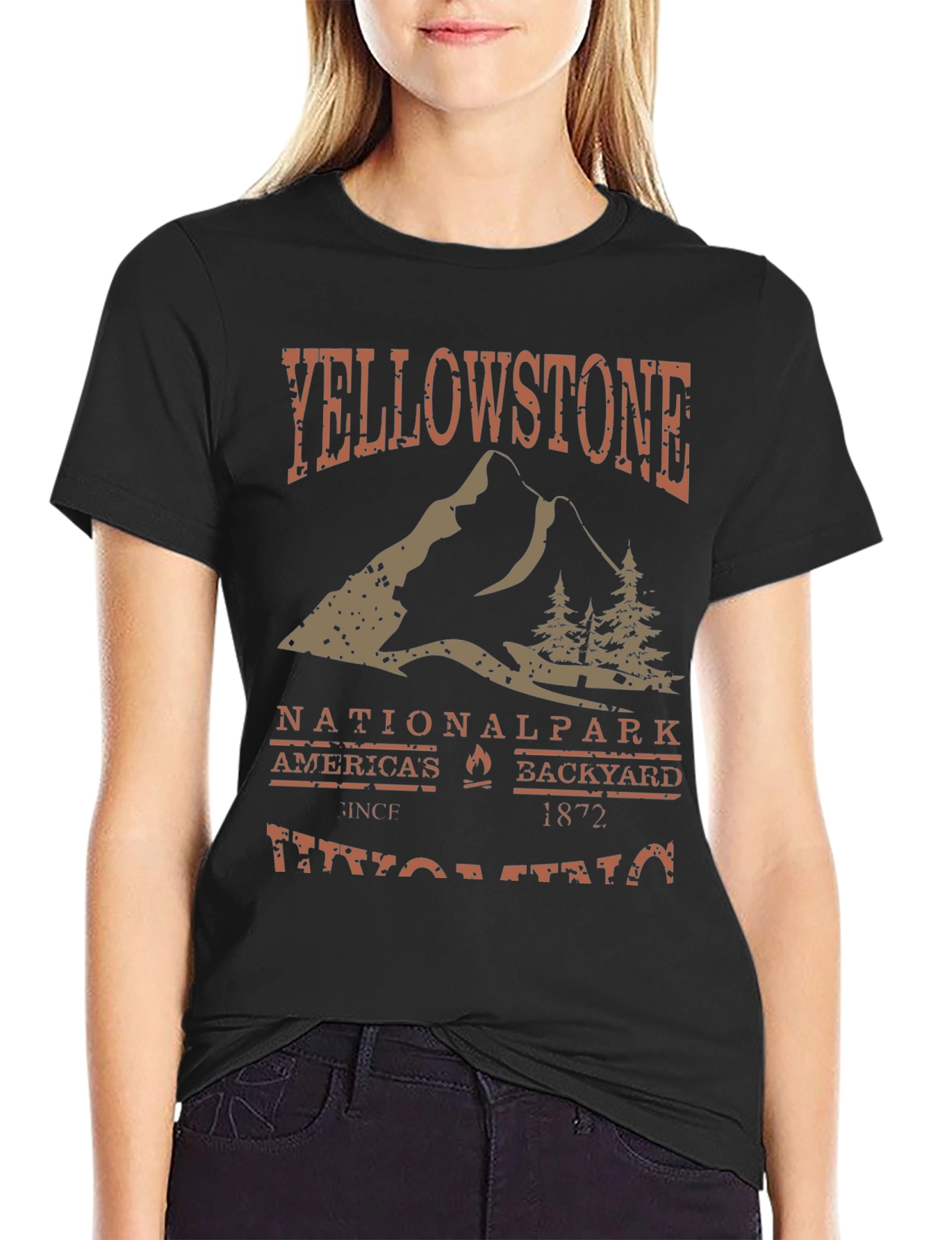 Yellowstone National Park Graphic T-Shirt