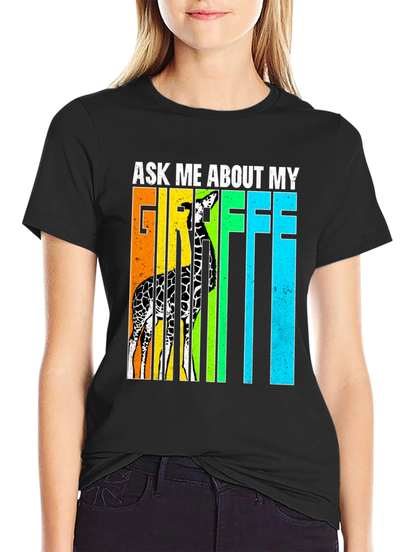 Ask Me About My Giraffe T-Shirt