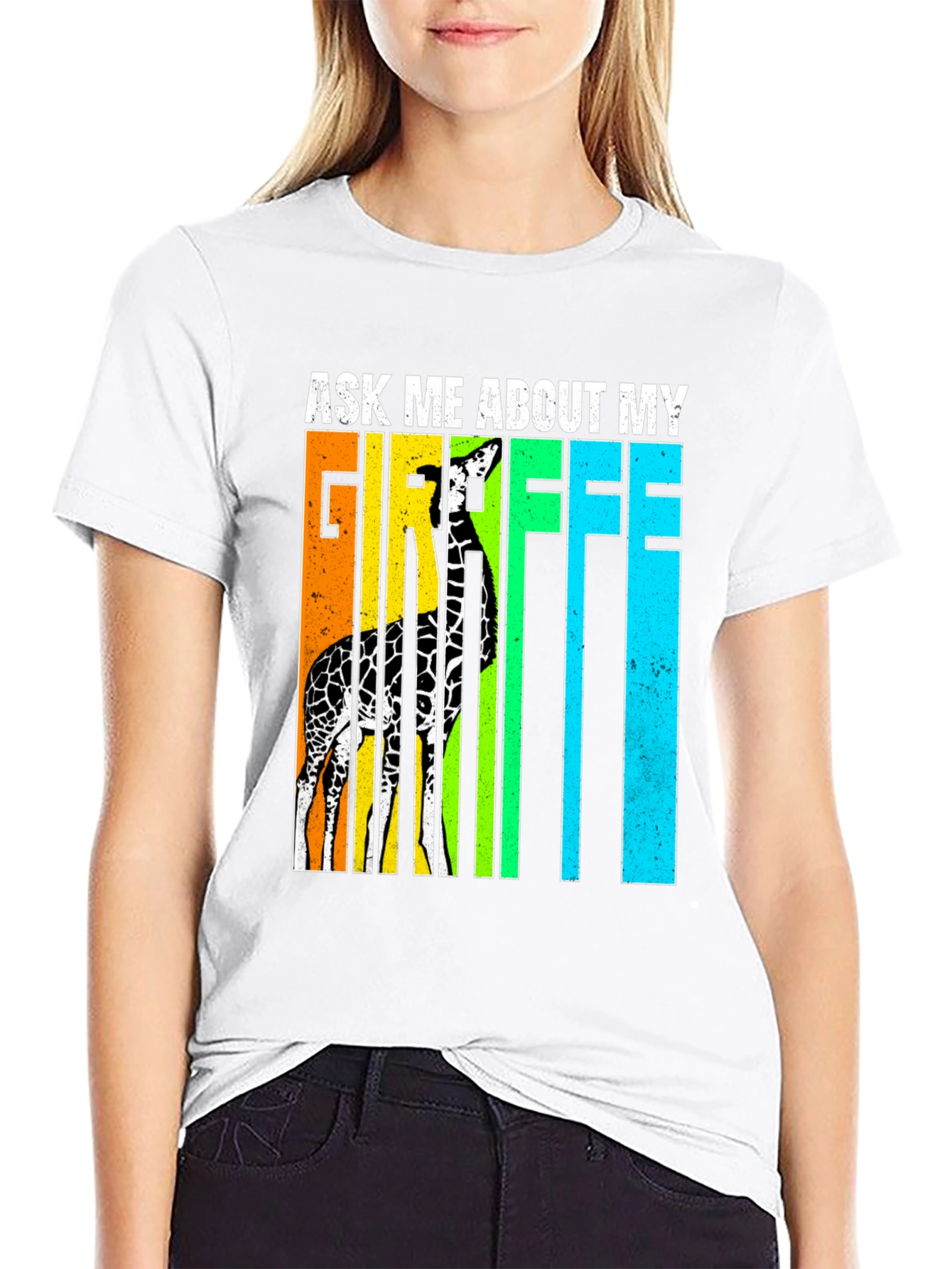 Ask Me About My Giraffe T-Shirt