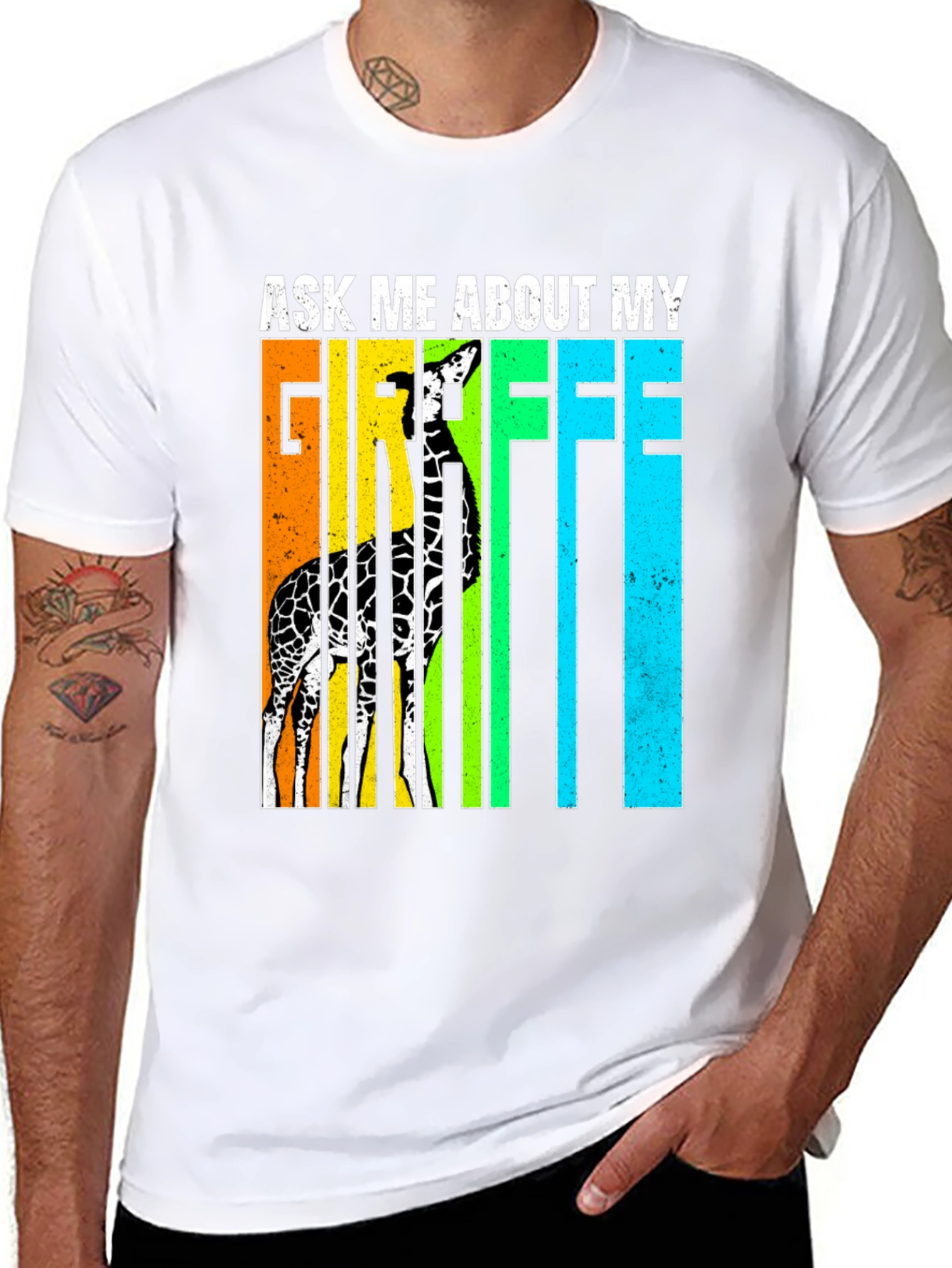 Ask Me About My Giraffe T-Shirt