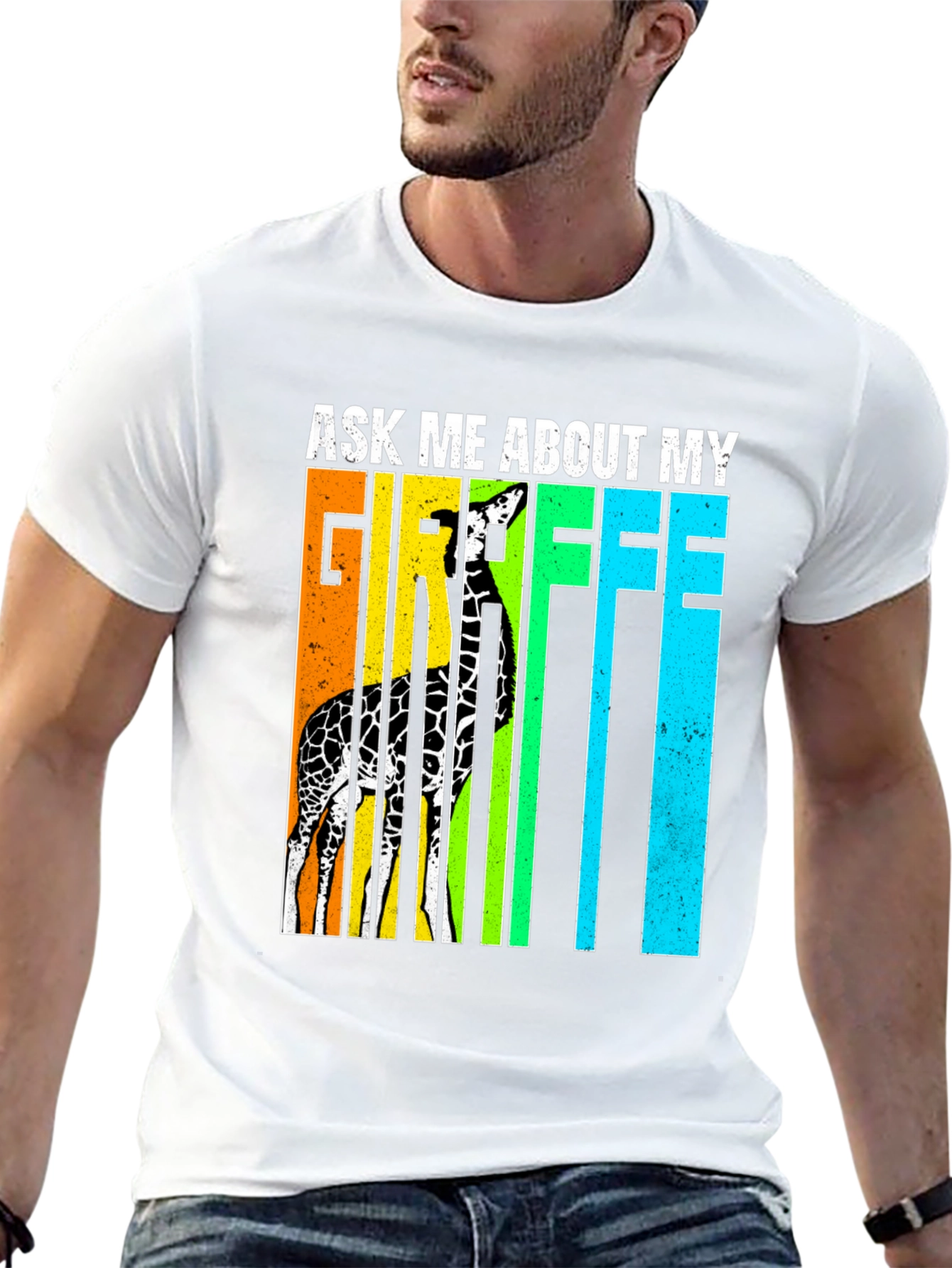 Ask Me About My Giraffe T-Shirt
