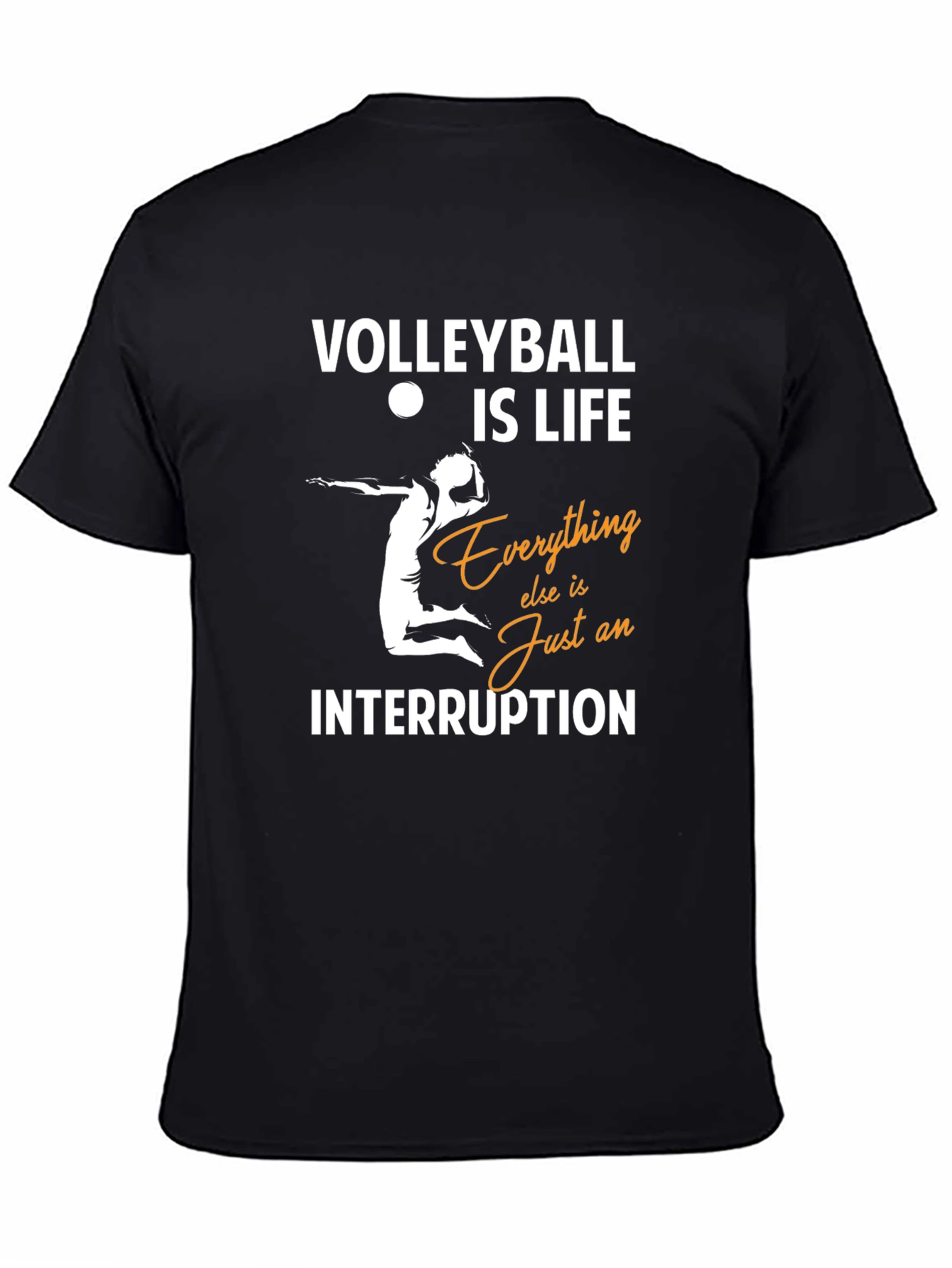 Volleyball Is Life Graphic Tee