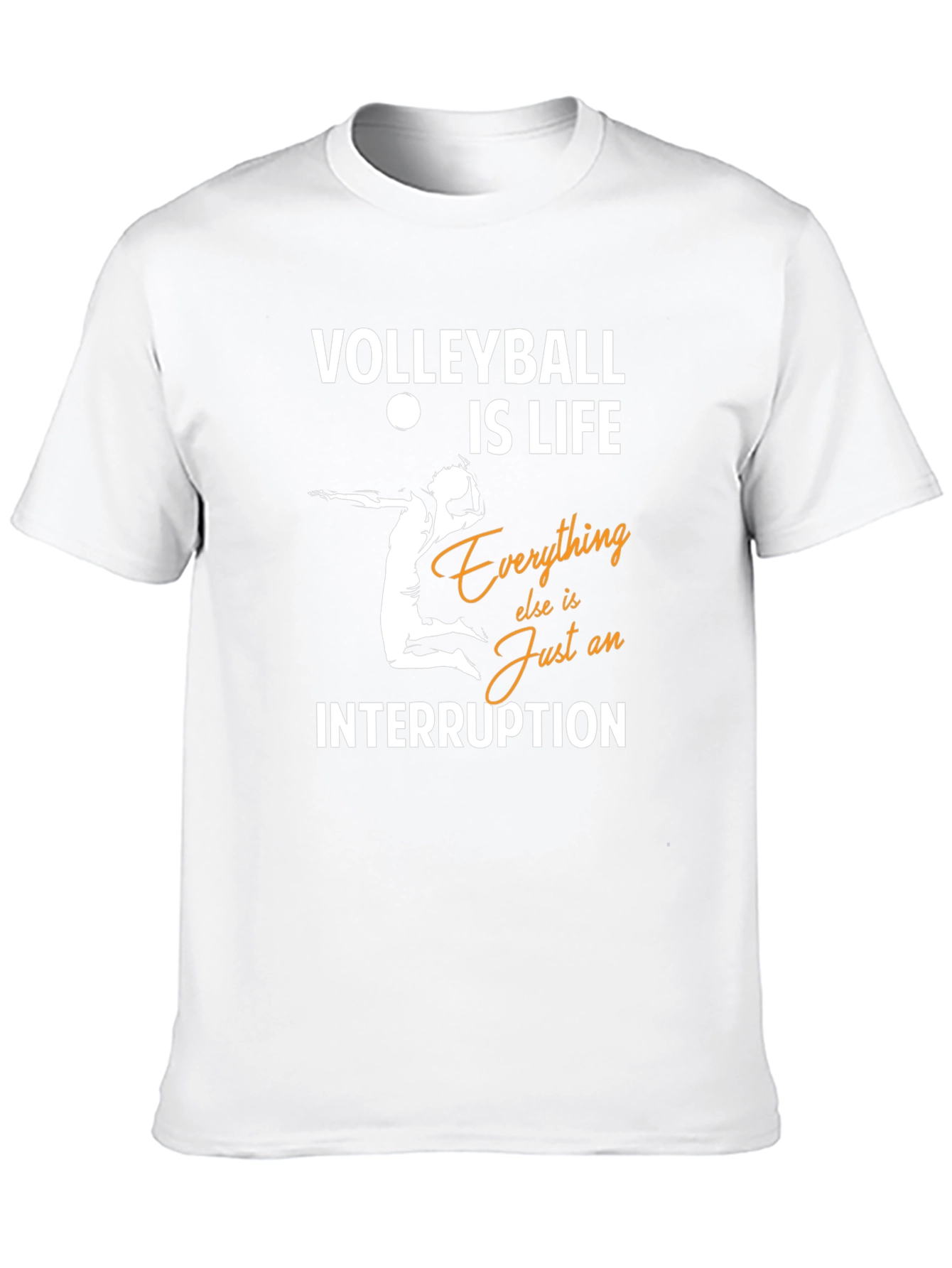 Volleyball Is Life Graphic Tee