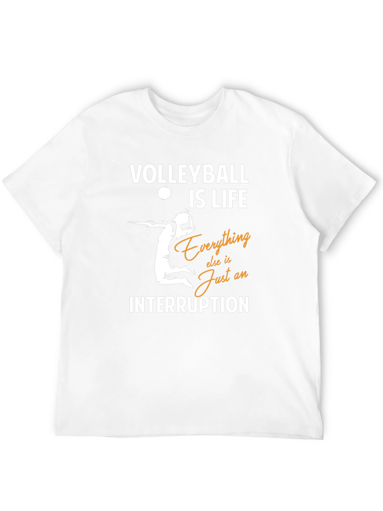 Volleyball Is Life Graphic Tee