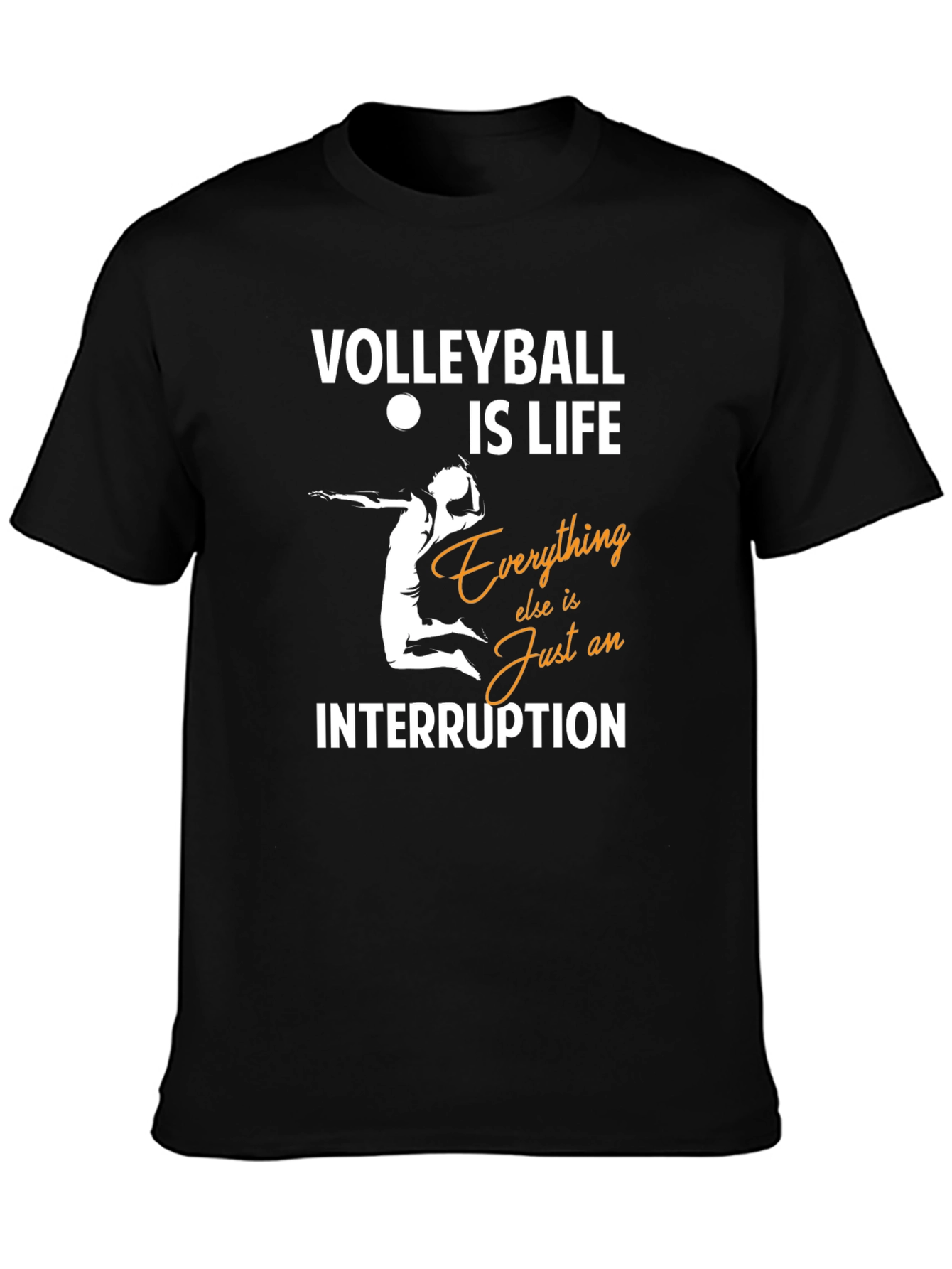 Volleyball Is Life Graphic Tee