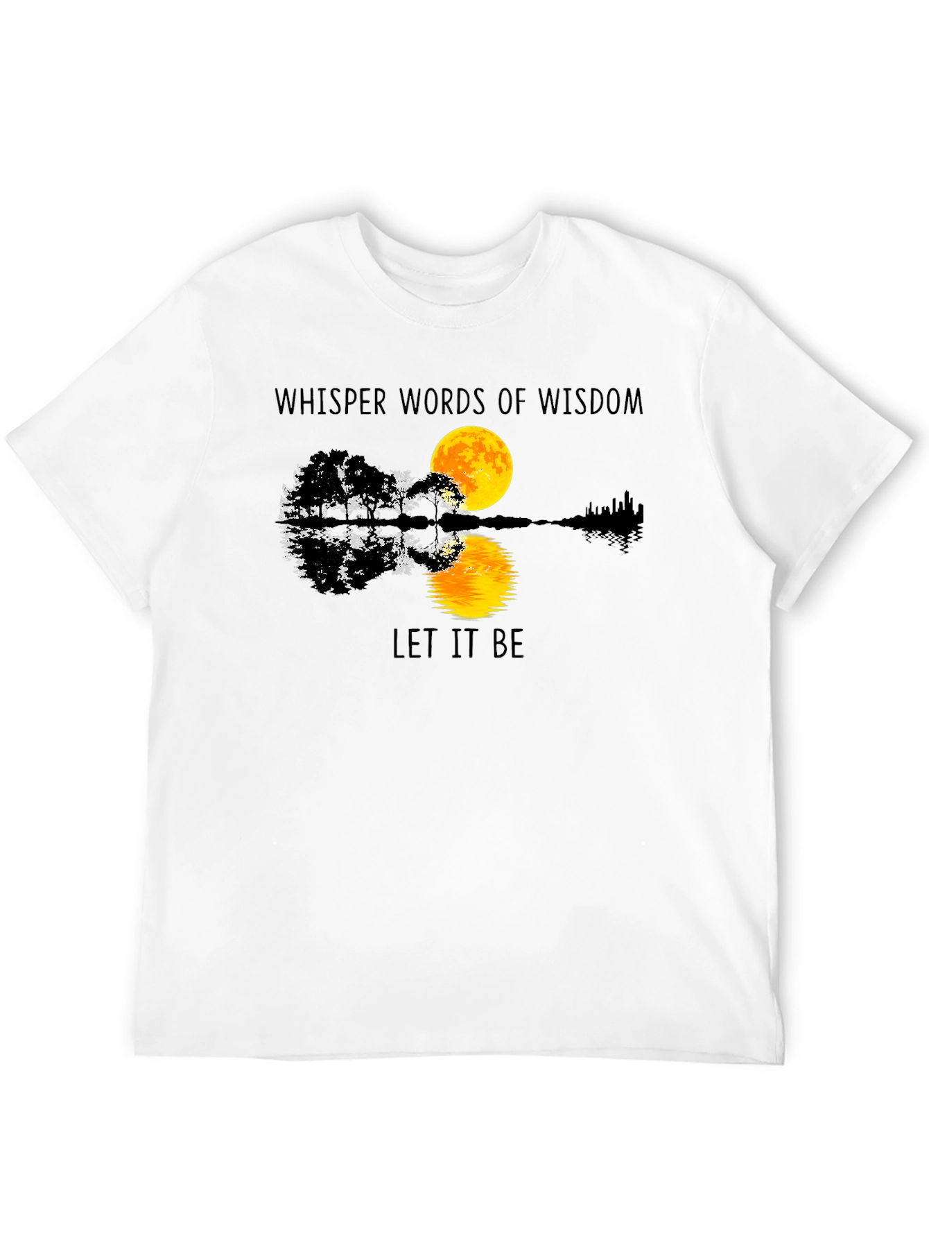 Whisper Words of Wisdom Guitar T-Shirt