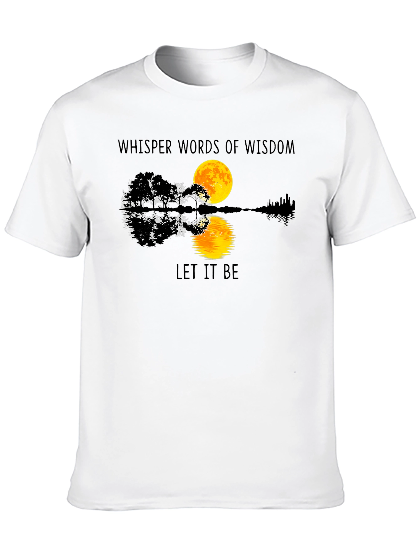 Whisper Words of Wisdom Guitar T-Shirt