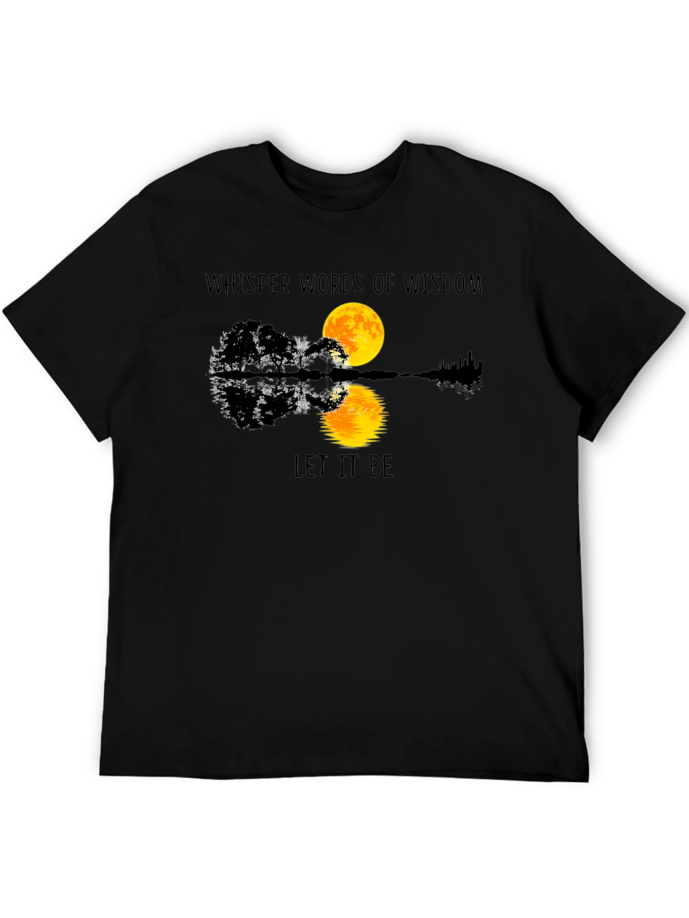 Whisper Words of Wisdom Guitar T-Shirt