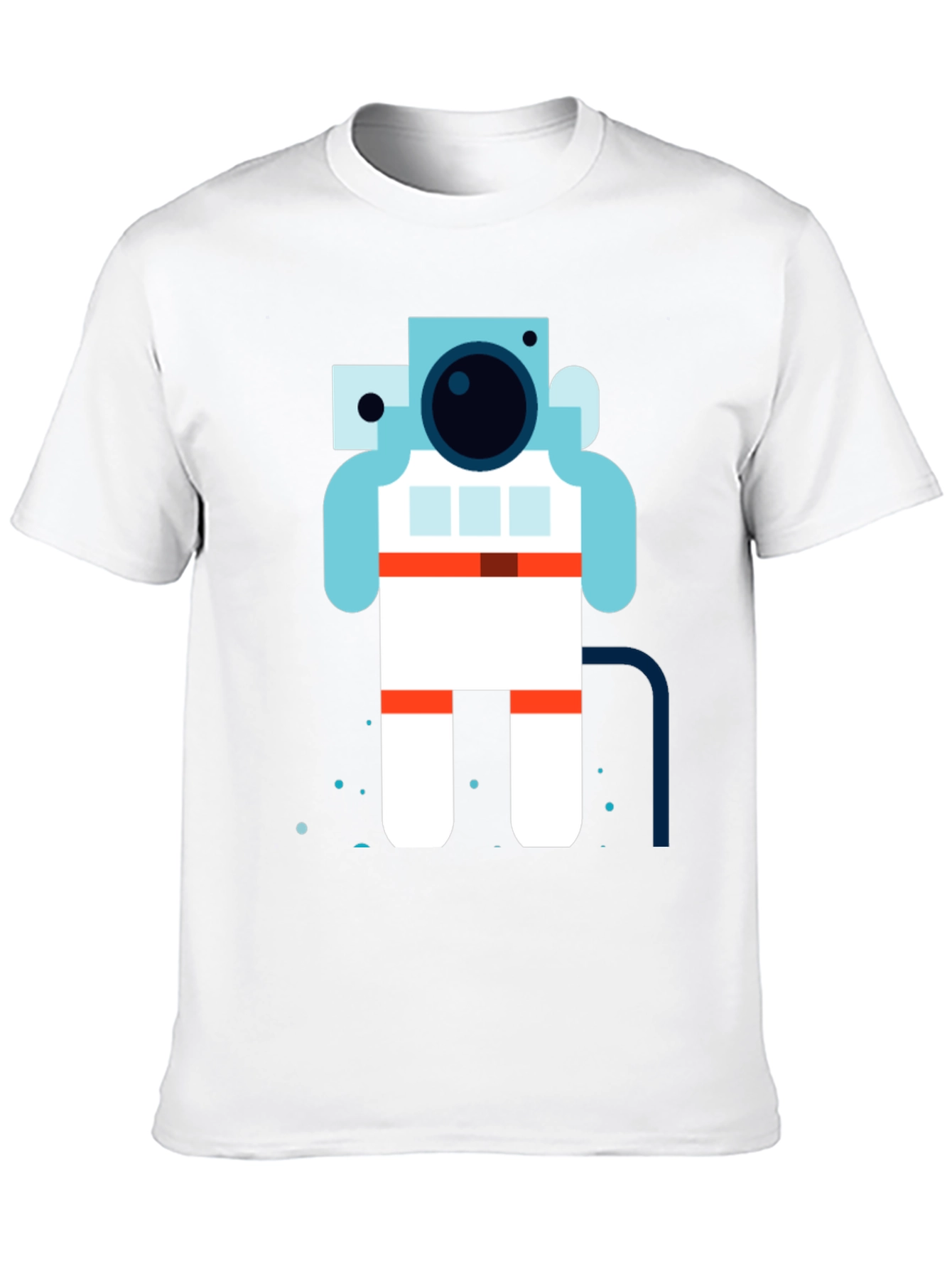 Astronaut Graphic Tee - Cool Space Design