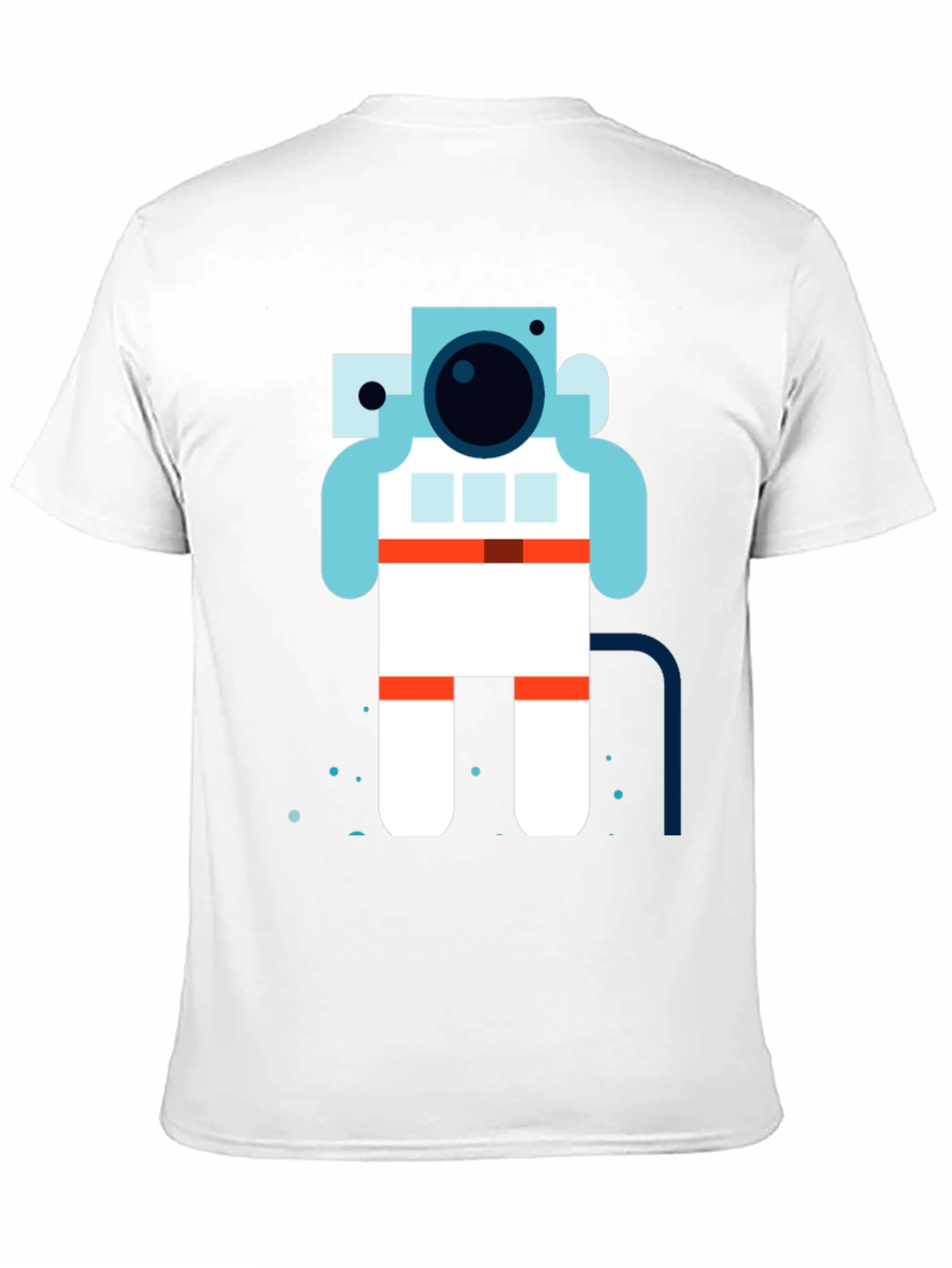 Astronaut Graphic Tee - Cool Space Design