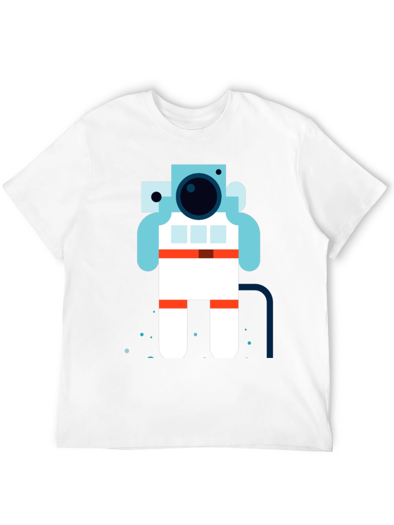 Astronaut Graphic Tee - Cool Space Design