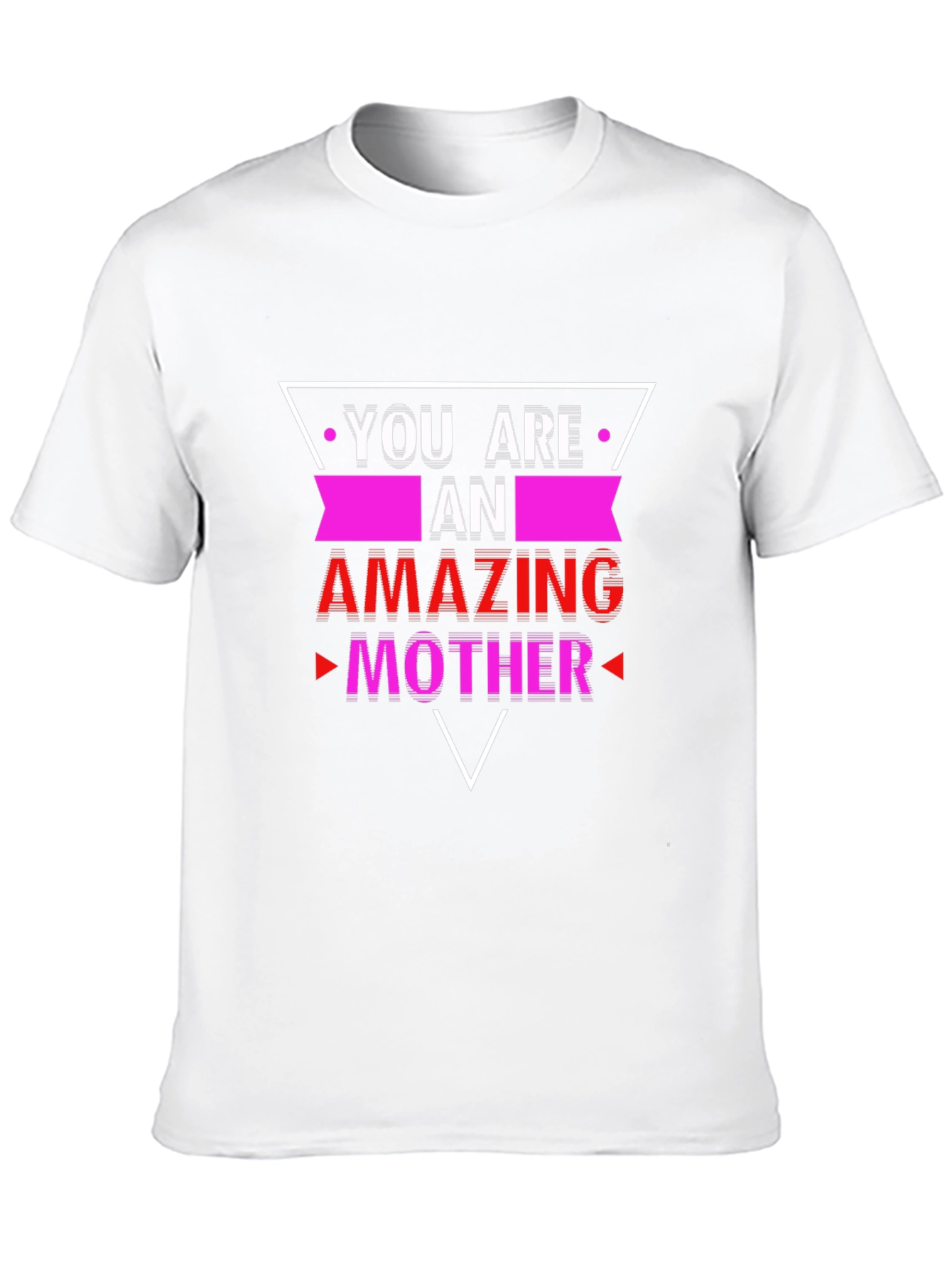Amazing Mother Graphic Tee - Trendy Black T-Shirt