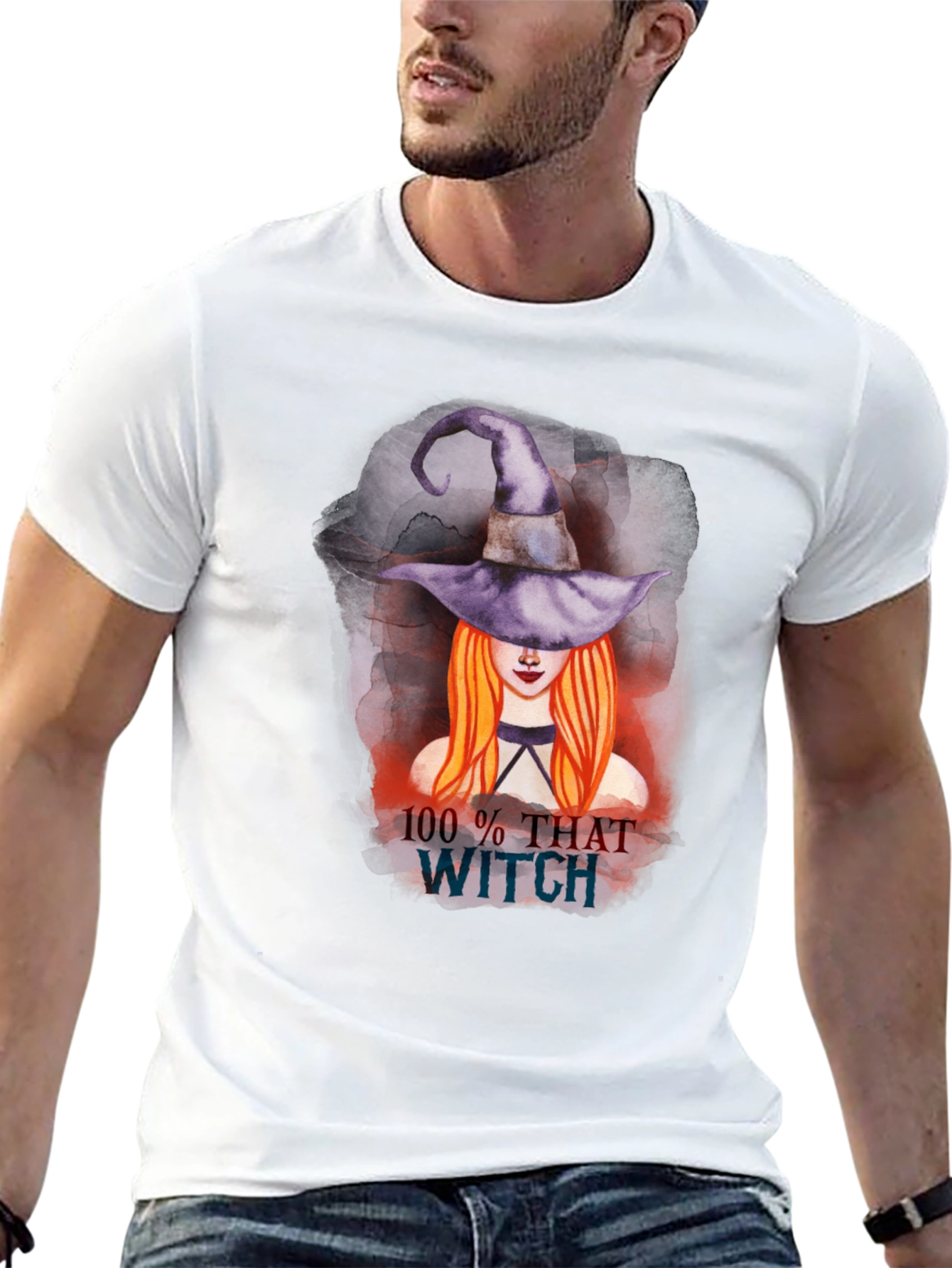 Witch Graphic Tee - 100% That Witch