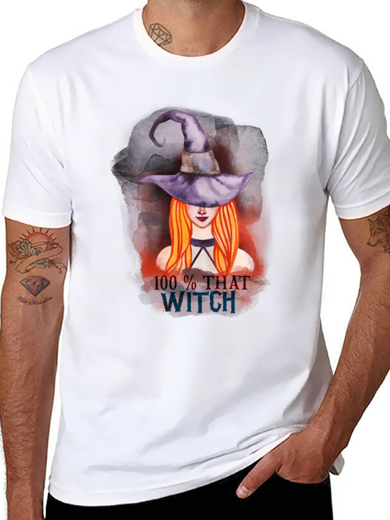 Witch Graphic Tee - 100% That Witch