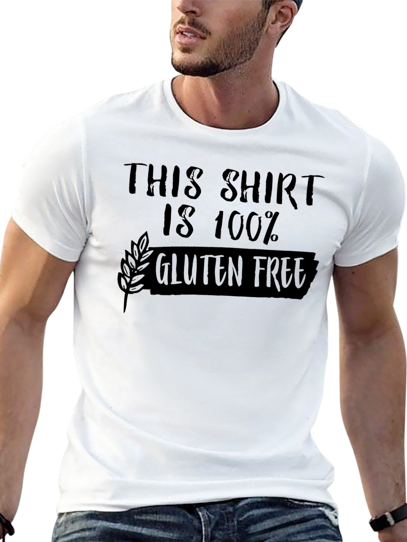 100% Gluten Free Novelty T-Shirt