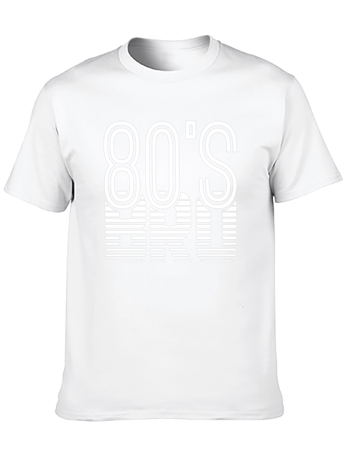 80s Bro Graphic Tee - Retro Style