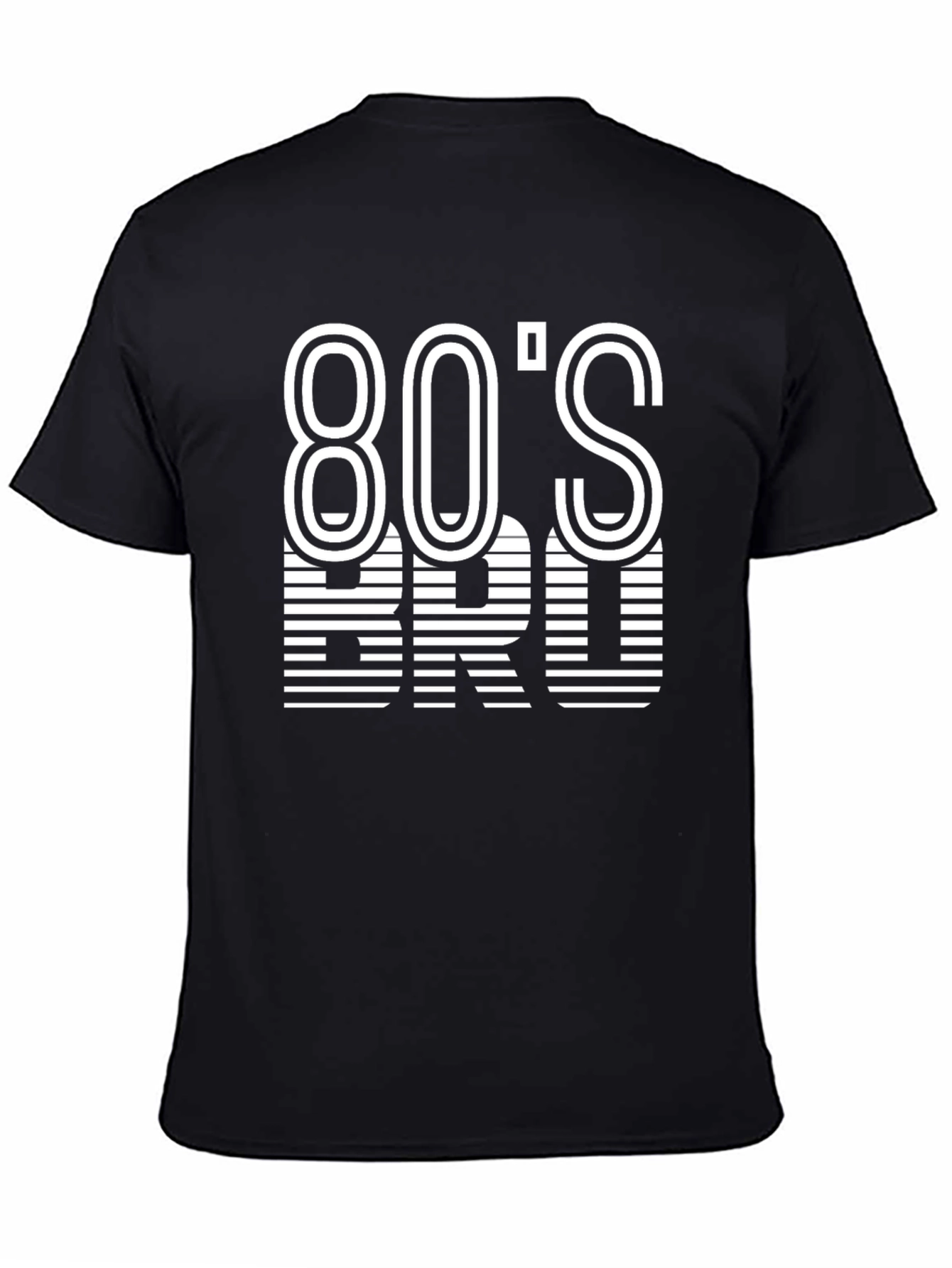 80s Bro Graphic Tee - Retro Style