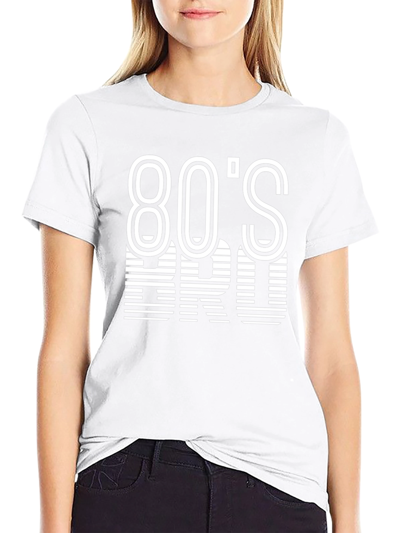 80s Bro Graphic Tee - Retro Style