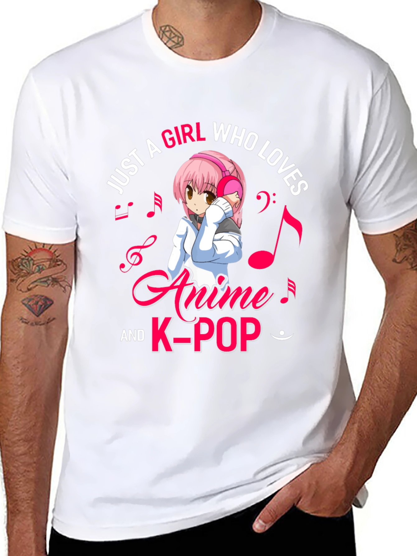 Anime & K-Pop Girls T-Shirt