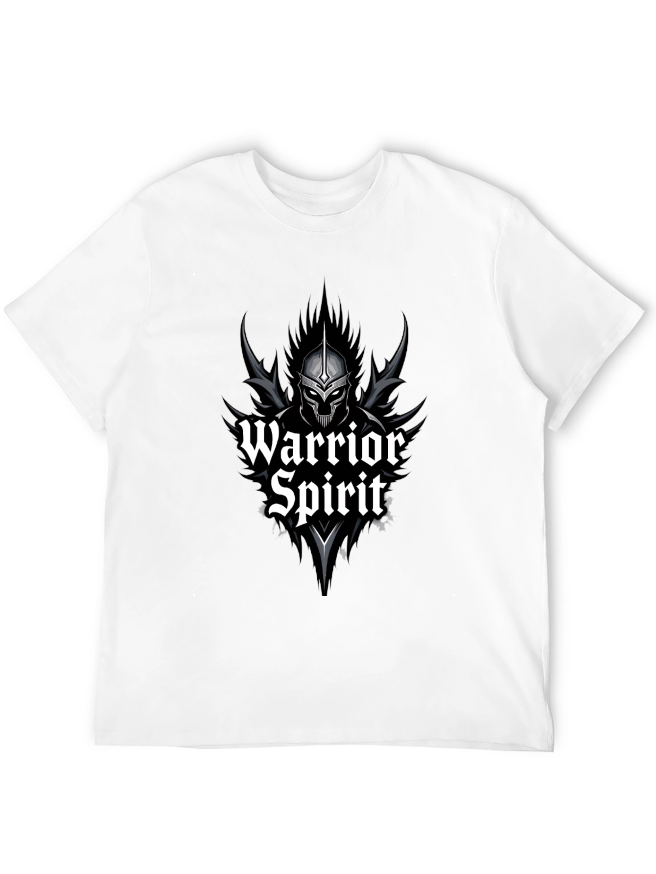 Warrior Spirit Black T-Shirt - Graphic Tee