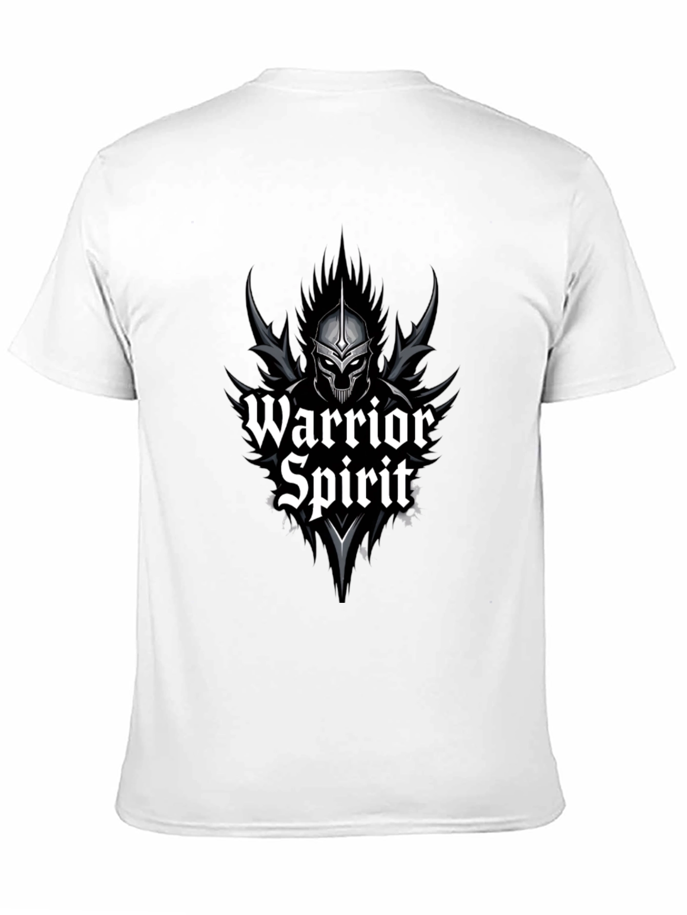 Warrior Spirit Black T-Shirt - Graphic Tee
