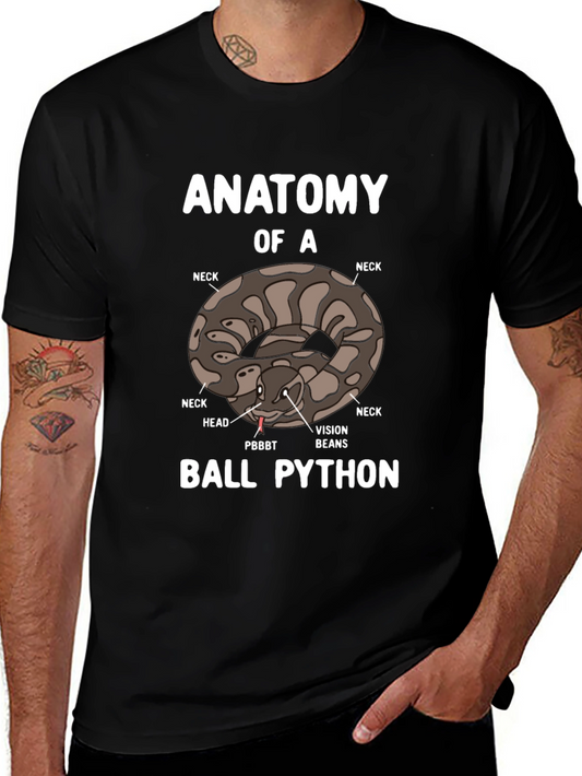 Anatomy of a Ball Python T-Shirt