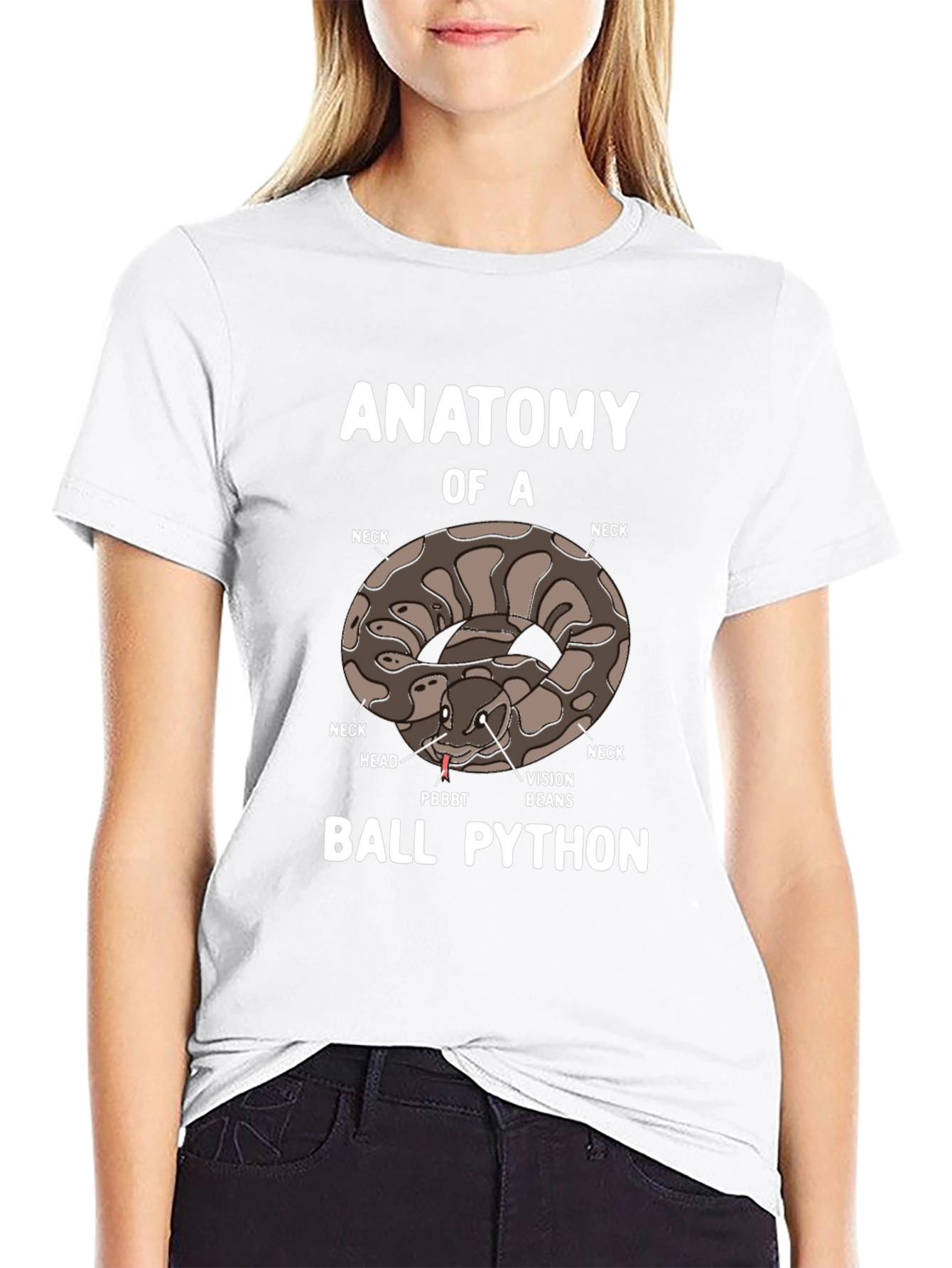 Anatomy of a Ball Python T-Shirt